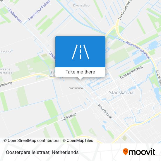Oosterparallelstraat map
