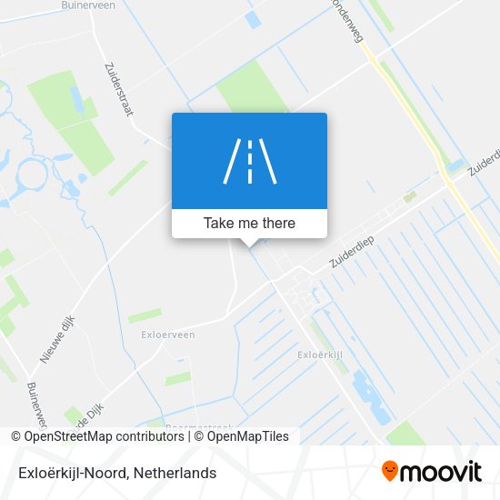 Exloërkijl-Noord map