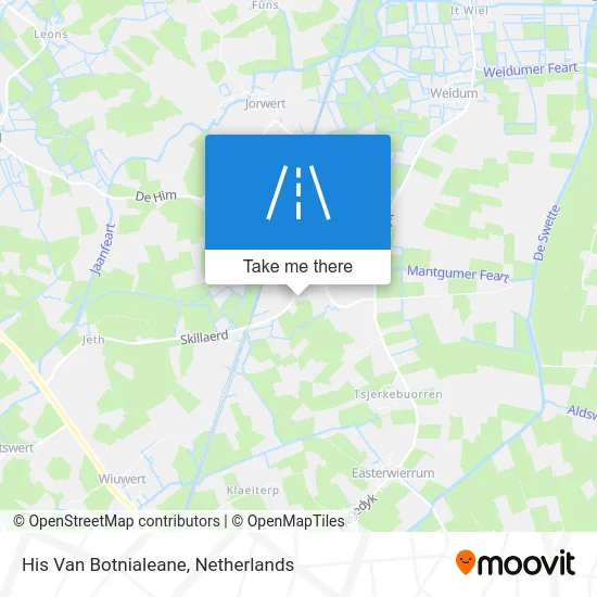 His Van Botnialeane map