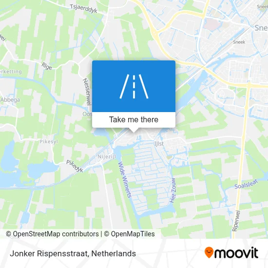 Jonker Rispensstraat map