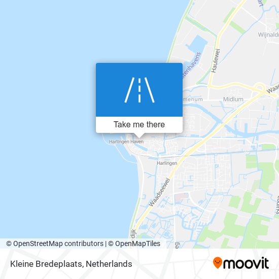 Kleine Bredeplaats map