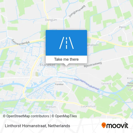 Linthorst Homanstraat map