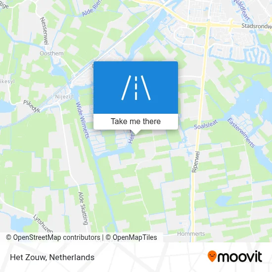 Het Zouw map