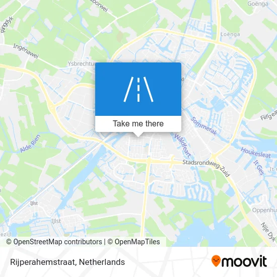 Rijperahemstraat Karte