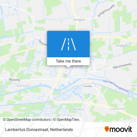 Lambertus Doniastraat map