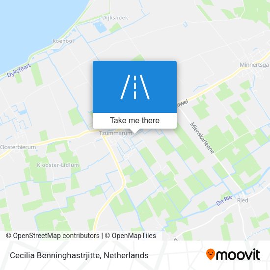 Cecilia Benninghastrjitte map