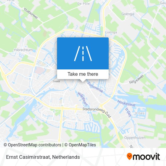 Ernst Casimirstraat map