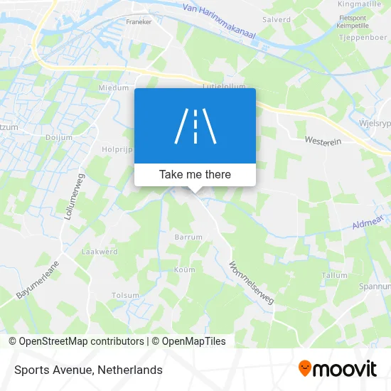 Sportlaan map