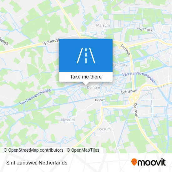Sint Janswei map