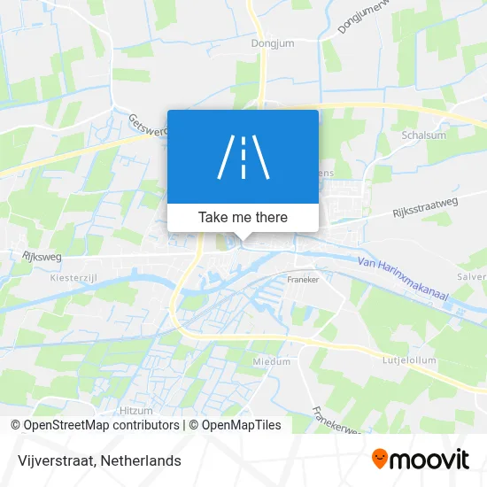 Vijverstraat map
