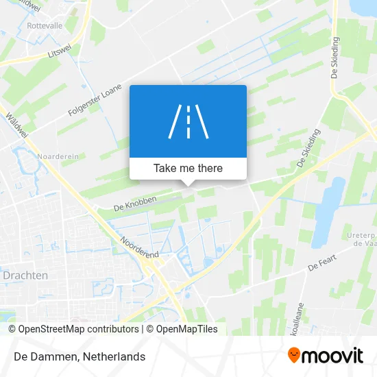 De Dammen map