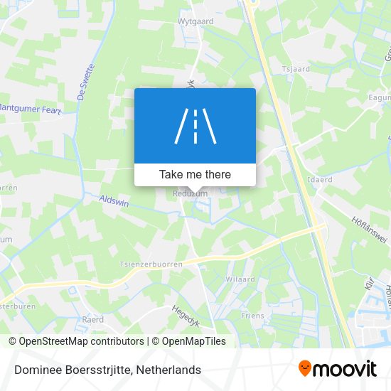 Dominee Boersstrjitte map