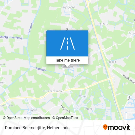 Dominee Boersstrjitte map