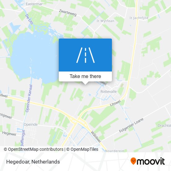 Hegedoar map