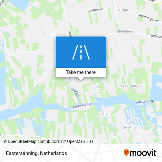 Eastersânning map