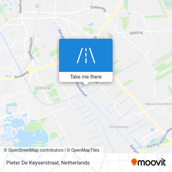 Pieter De Keyserstraat map