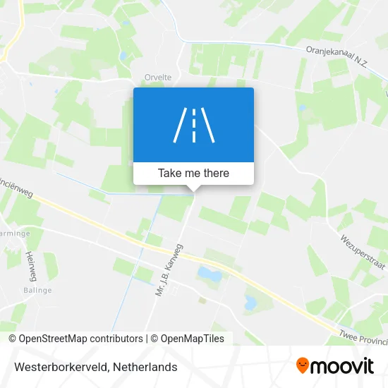 Westerborkerveld map