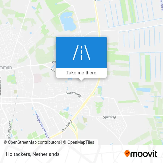 Holtackers map