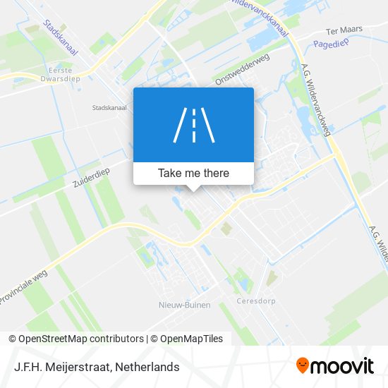 J.F.H. Meijerstraat map
