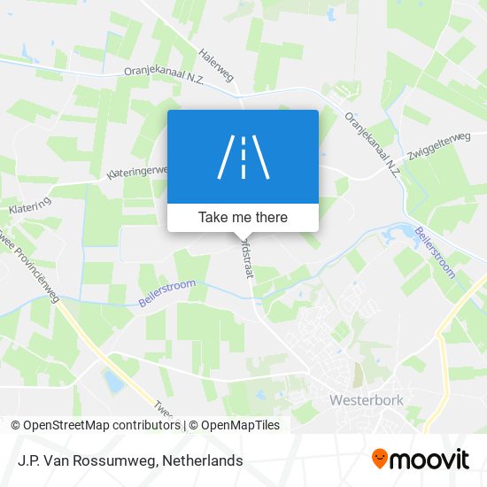 J.P. Van Rossumweg map