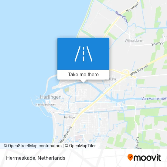 Hermeskade map