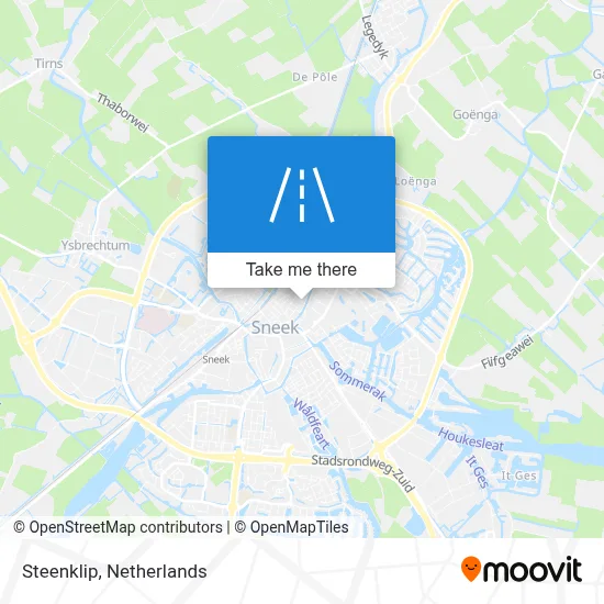 Steenklip map
