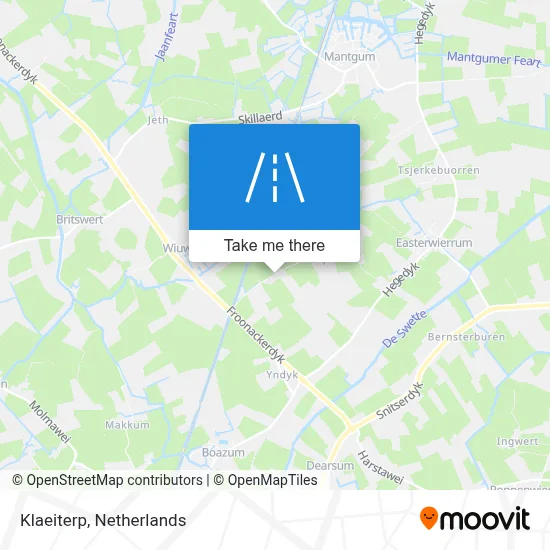 Klaeiterp map