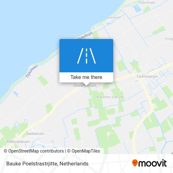 Bauke Poelstrastrjitte map
