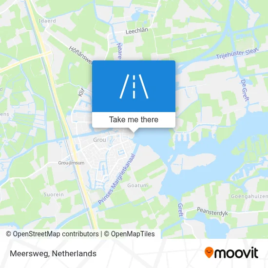 Meersweg map