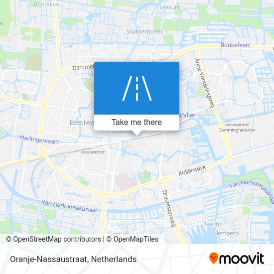 Oranje-Nassaustraat map