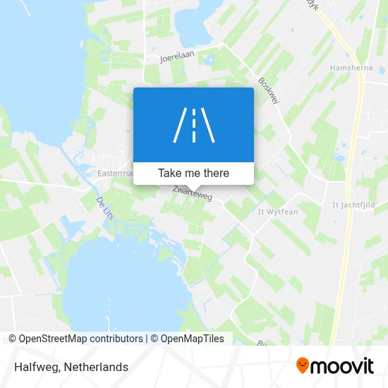 Halfweg map