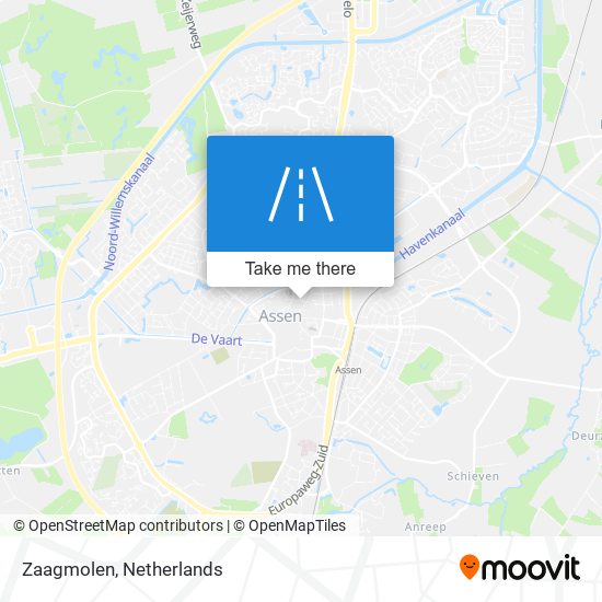 Zaagmolen map