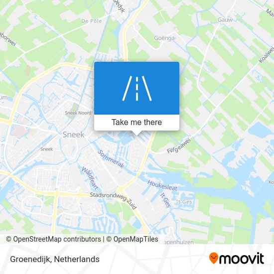 Groenedijk map