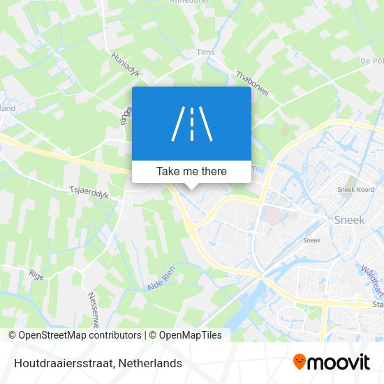Houtdraaiersstraat map