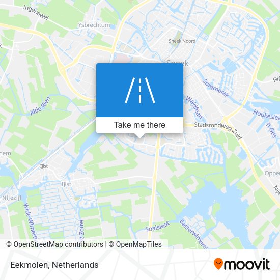 Eekmolen map