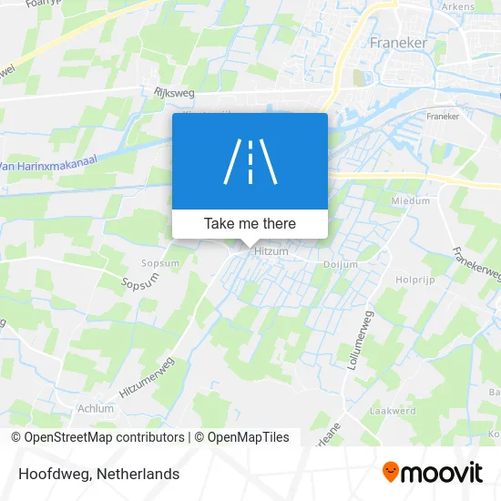 Hoofdweg map