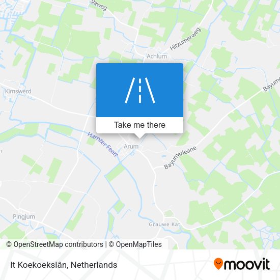 It Koekoekslân map