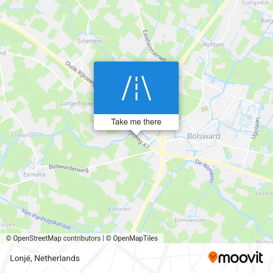 Lonjé map