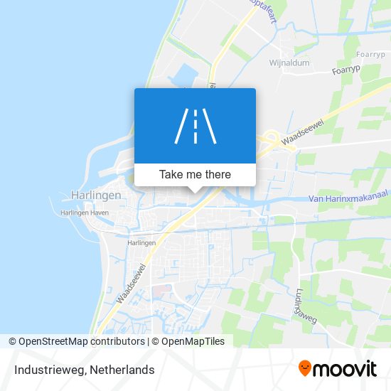 Industrieweg map