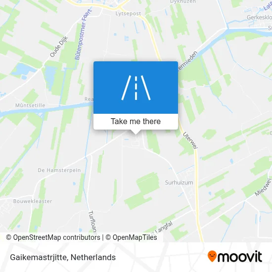 Gaikemastrjitte map
