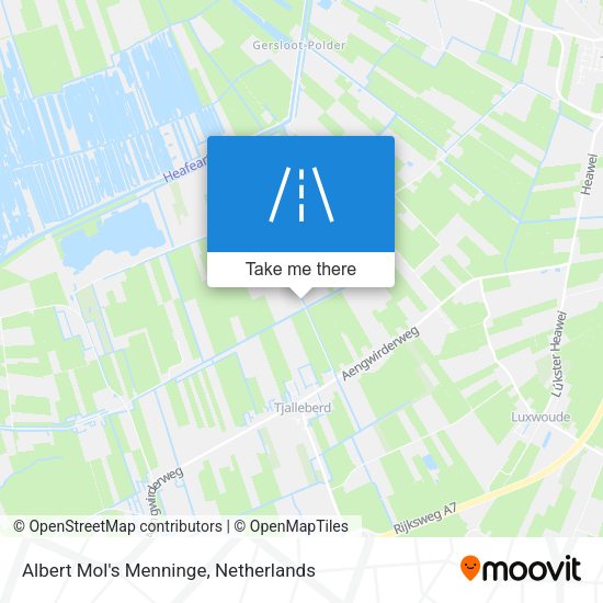 Albert Mol's Menninge map