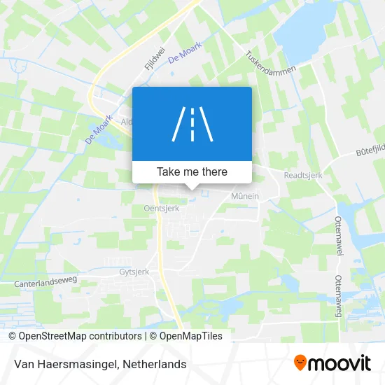 Van Haersmasingel map