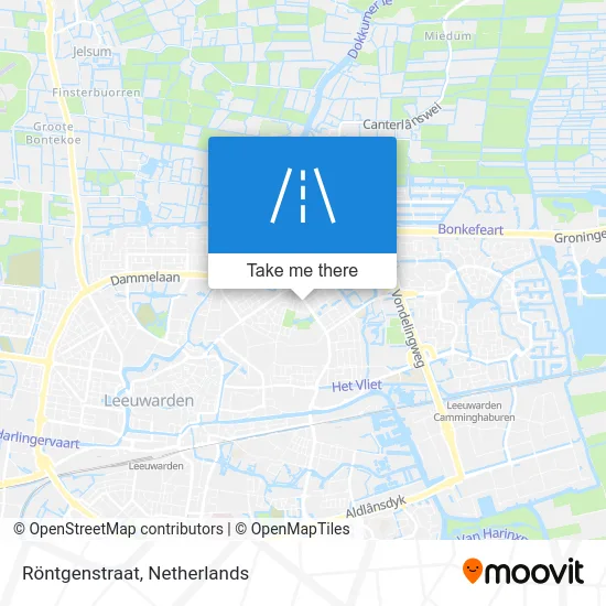 Röntgenstraat map