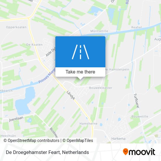 De Droegehamster Feart map
