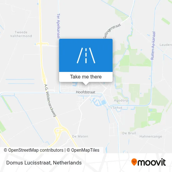 Domus Lucisstraat map