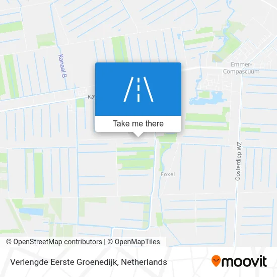 Verlengde Eerste Groenedijk Karte