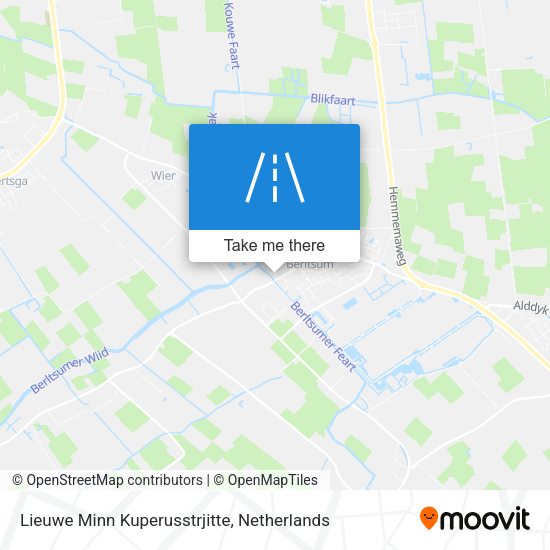 Lieuwe Minn Kuperusstrjitte map