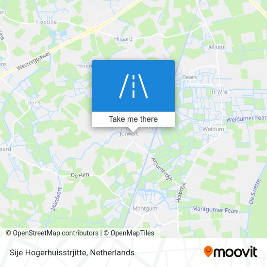 Sije Hogerhuisstrjitte map