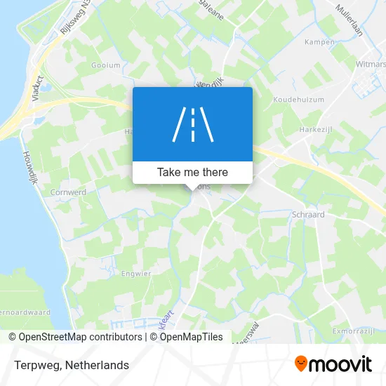 Terpweg map
