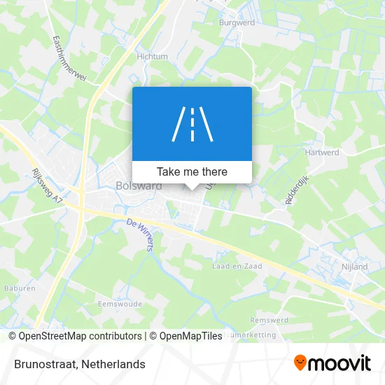 Brunostraat map